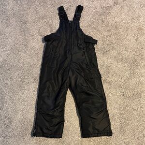 Black Kids Snow Bib